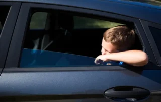 Child Passenger Waits While His Father Is Arrested DUI Case